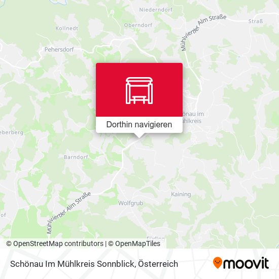 Schönau Im Mühlkreis Sonnblick Karte