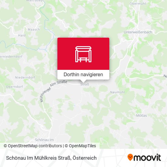 Schönau Im Mühlkreis Straß Karte