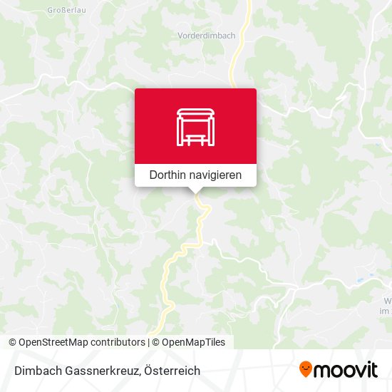 Dimbach Gassnerkreuz Karte