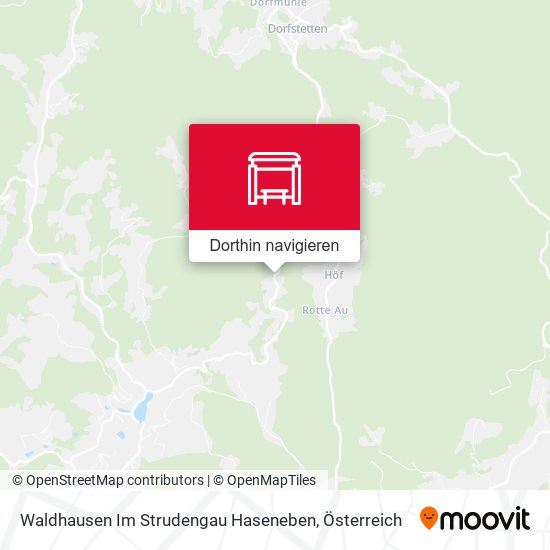 Waldhausen Im Strudengau Haseneben Karte