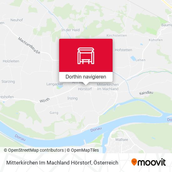Mitterkirchen Im Machland Hörstorf Karte
