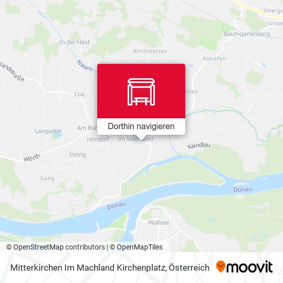 Mitterkirchen Im Machland Kirchenplatz Karte