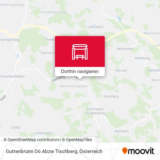 Guttenbrunn Oö Abzw Tischberg Karte