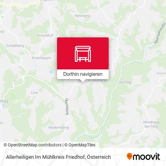 Allerheiligen Im Mühlkreis Friedhof Karte