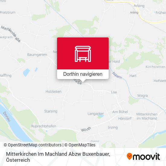 Mitterkirchen Im Machland Abzw Buxenbauer Karte