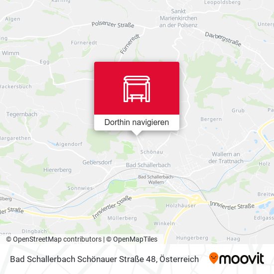 Bad Schallerbach Schönauer Straße 48 Karte