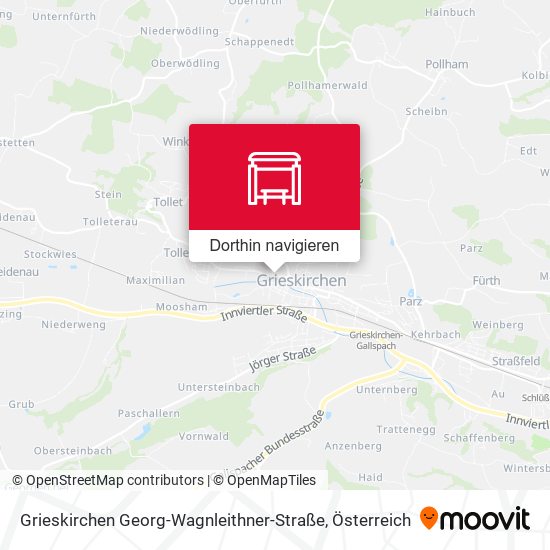 Grieskirchen Georg-Wagnleithner-Straße Karte