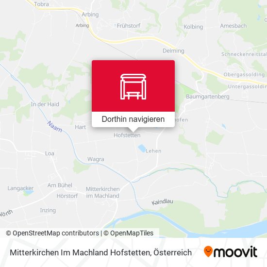 Mitterkirchen Im Machland Hofstetten Karte