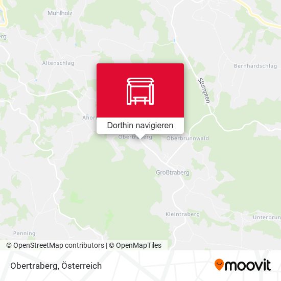 Obertraberg Karte