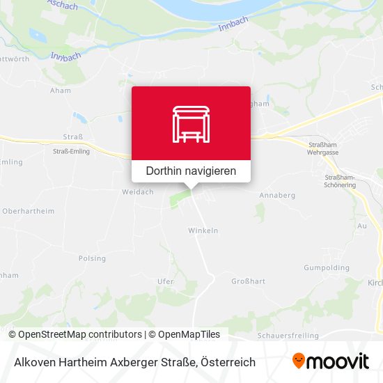 Alkoven Hartheim Axberger Straße Karte