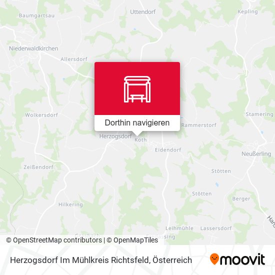 Herzogsdorf Im Mühlkreis Richtsfeld Karte