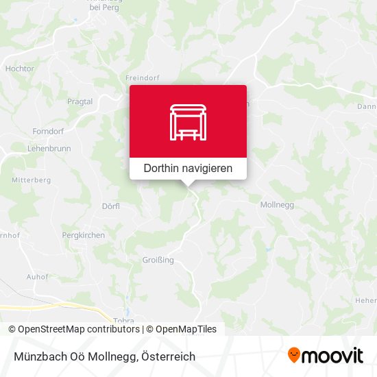 Münzbach Oö Mollnegg Karte