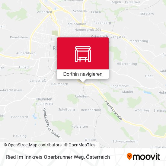 Ried Im Innkreis Oberbrunner Weg Karte
