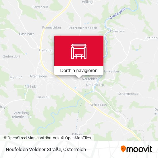Neufelden Veldner Straße Karte