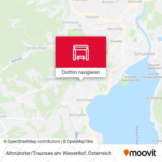 Altmünster / Traunsee am Wiesenhof Karte