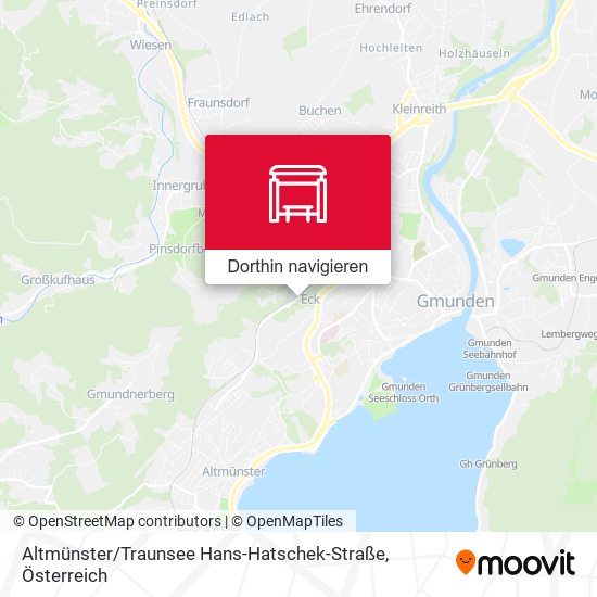 Altmünster / Traunsee Hans-Hatschek-Straße Karte