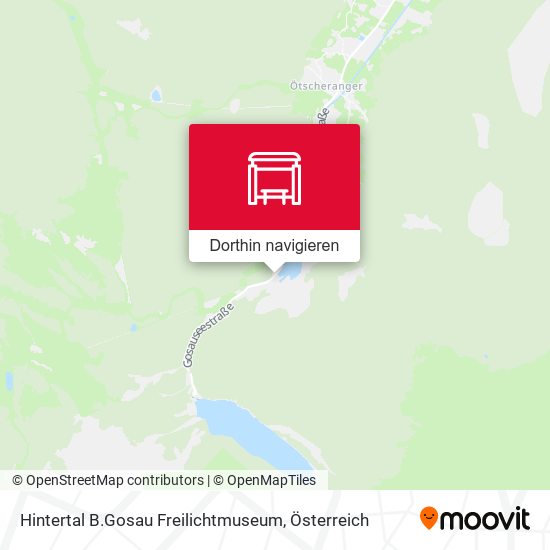 Hintertal B.Gosau Freilichtmuseum Karte