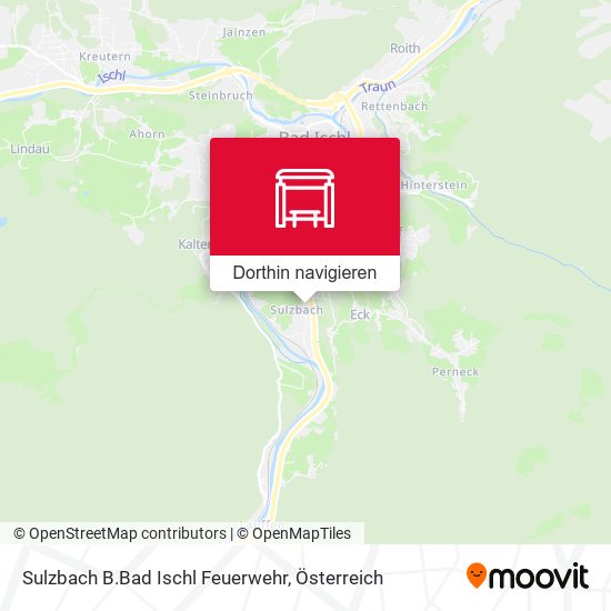 Sulzbach B.Bad Ischl Feuerwehr Karte