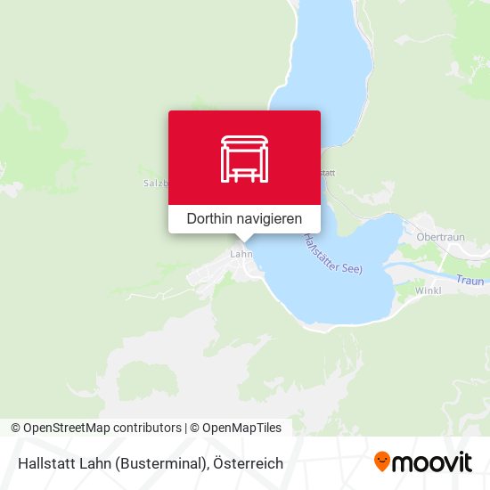 Hallstatt Lahn (Busterminal) Karte