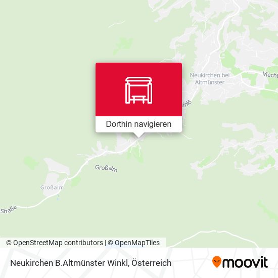 Neukirchen B.Altmünster Winkl Karte