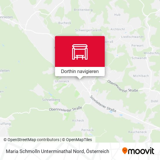Maria Schmolln Unterminathal Nord Karte