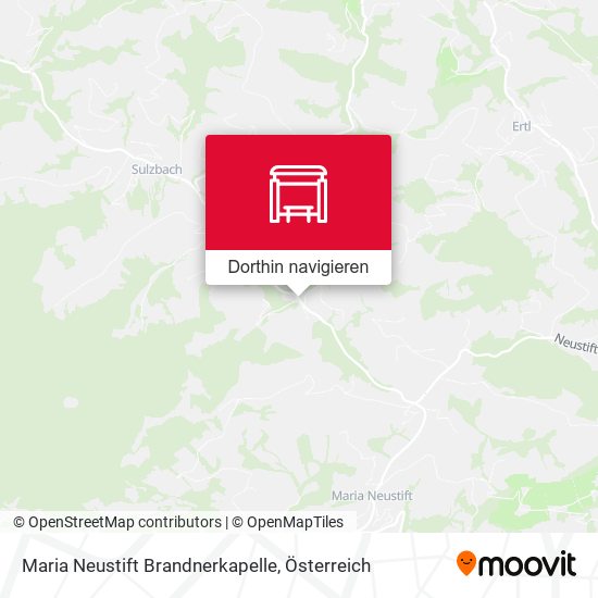 Maria Neustift Brandnerkapelle Karte
