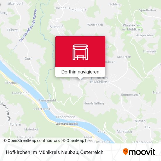 Hofkirchen Im Mühlkreis Neubau Karte