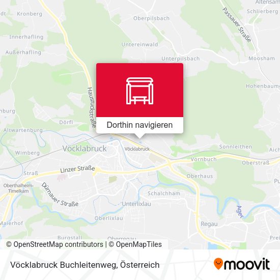 Vöcklabruck Buchleitenweg Karte