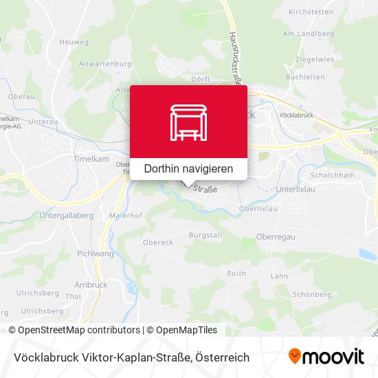 Vöcklabruck Viktor-Kaplan-Straße Karte