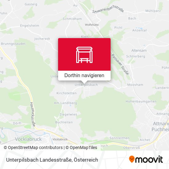 Unterpilsbach Landesstraße Karte