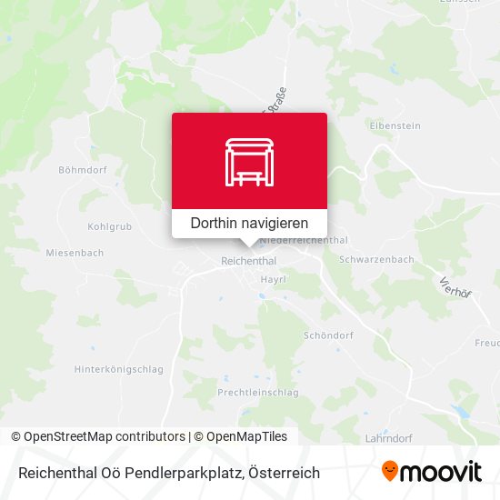 Reichenthal Oö Pendlerparkplatz Karte