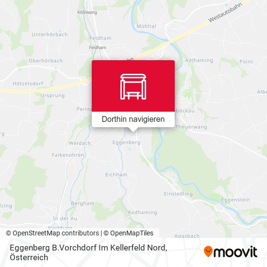 Eggenberg B.Vorchdorf Im Kellerfeld Nord Karte