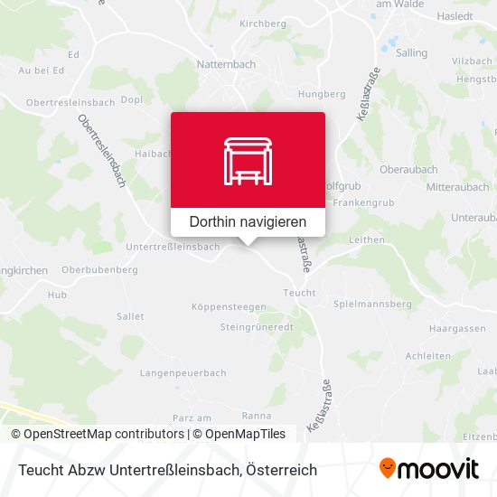 Teucht Abzw Untertreßleinsbach Karte