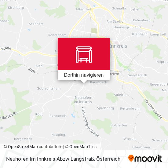 Neuhofen Im Innkreis Abzw Langstraß Karte