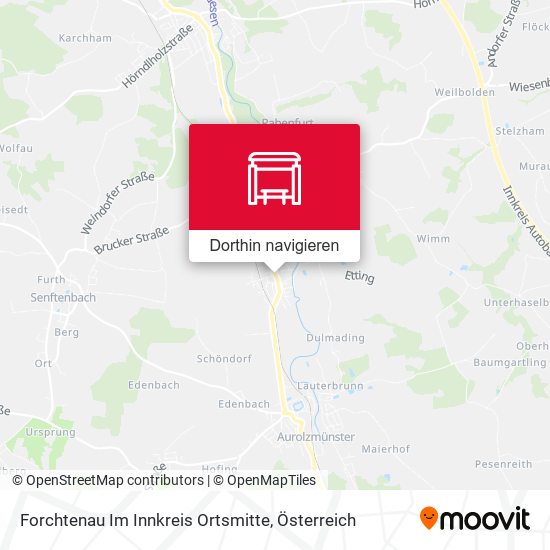 Forchtenau Im Innkreis Ortsmitte Karte