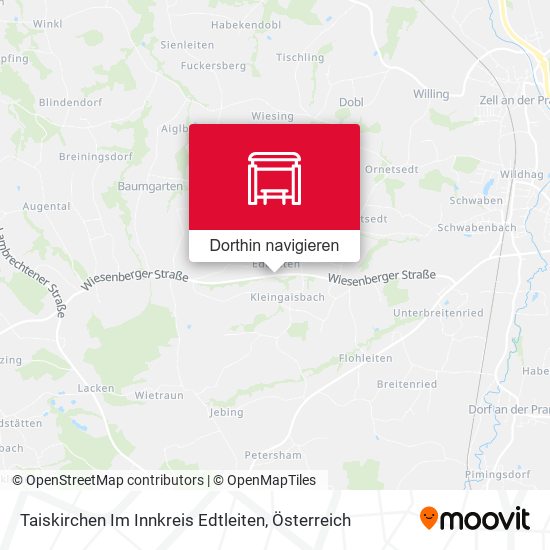 Taiskirchen Im Innkreis Edtleiten Karte