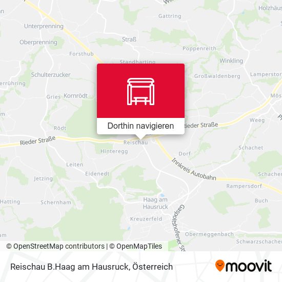 Reischau B.Haag am Hausruck Karte