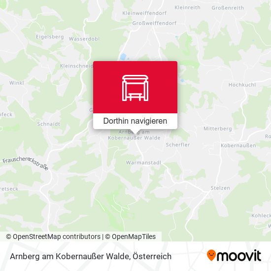 Arnberg am Kobernaußer Walde Karte