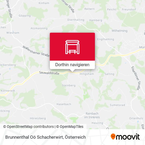 Brunnenthal Oö Schacherwirt Karte