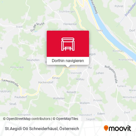 St.Aegidi Oö Schneiderhäusl Karte