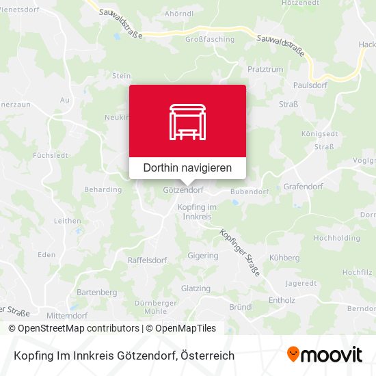 Kopfing Im Innkreis Götzendorf Karte