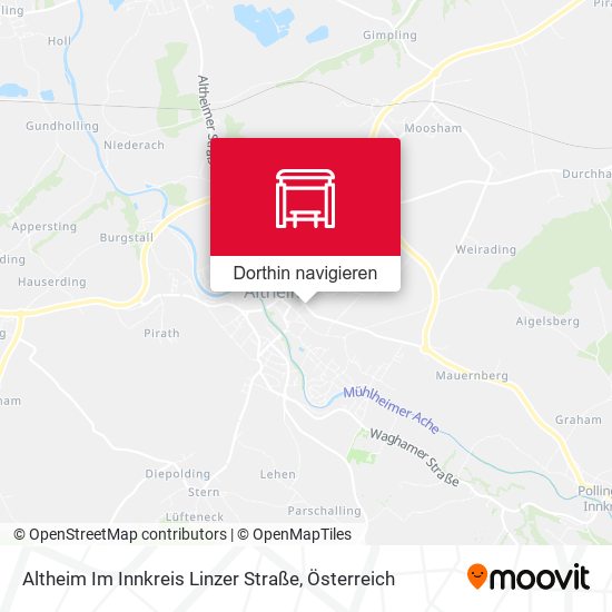 Altheim Im Innkreis Linzer Straße Karte