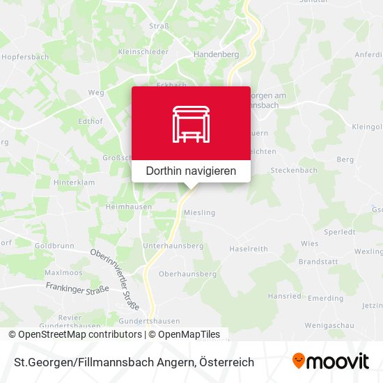 St.Georgen / Fillmannsbach Angern Karte