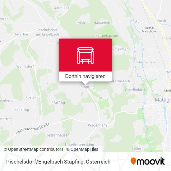 Pischelsdorf / Engelbach Stapfing Karte