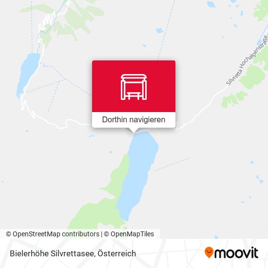 Bielerhöhe Silvrettasee Karte