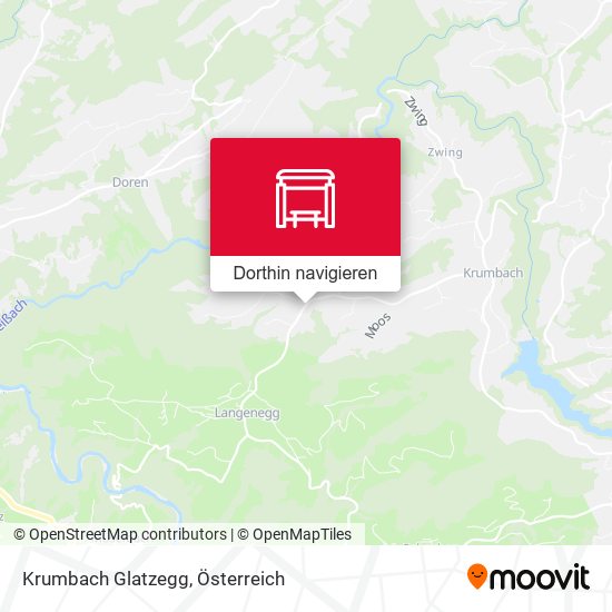 Krumbach Glatzegg Karte