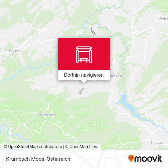 Krumbach Moos Karte