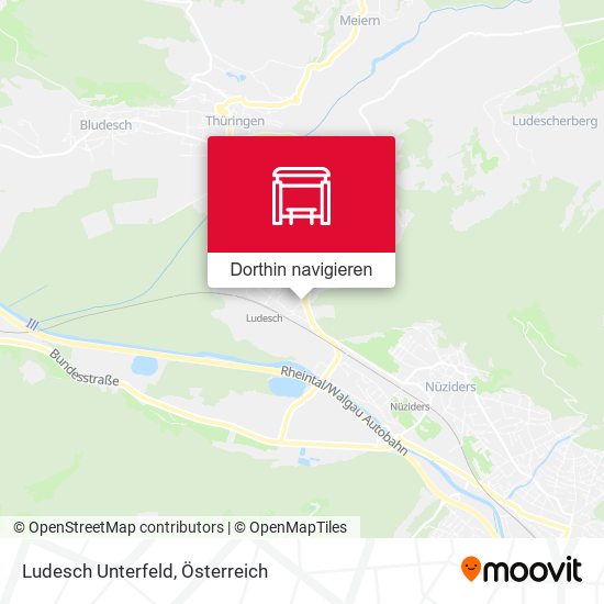 Ludesch Unterfeld Karte