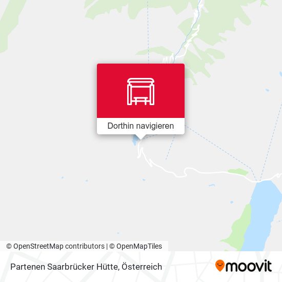 Partenen Saarbrücker Hütte Karte