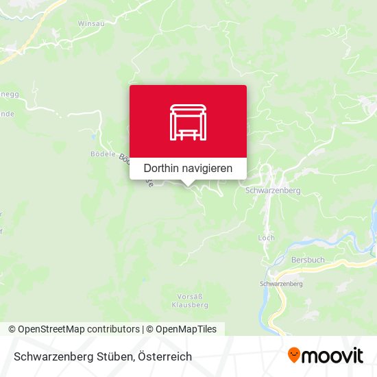 Schwarzenberg Stüben Karte